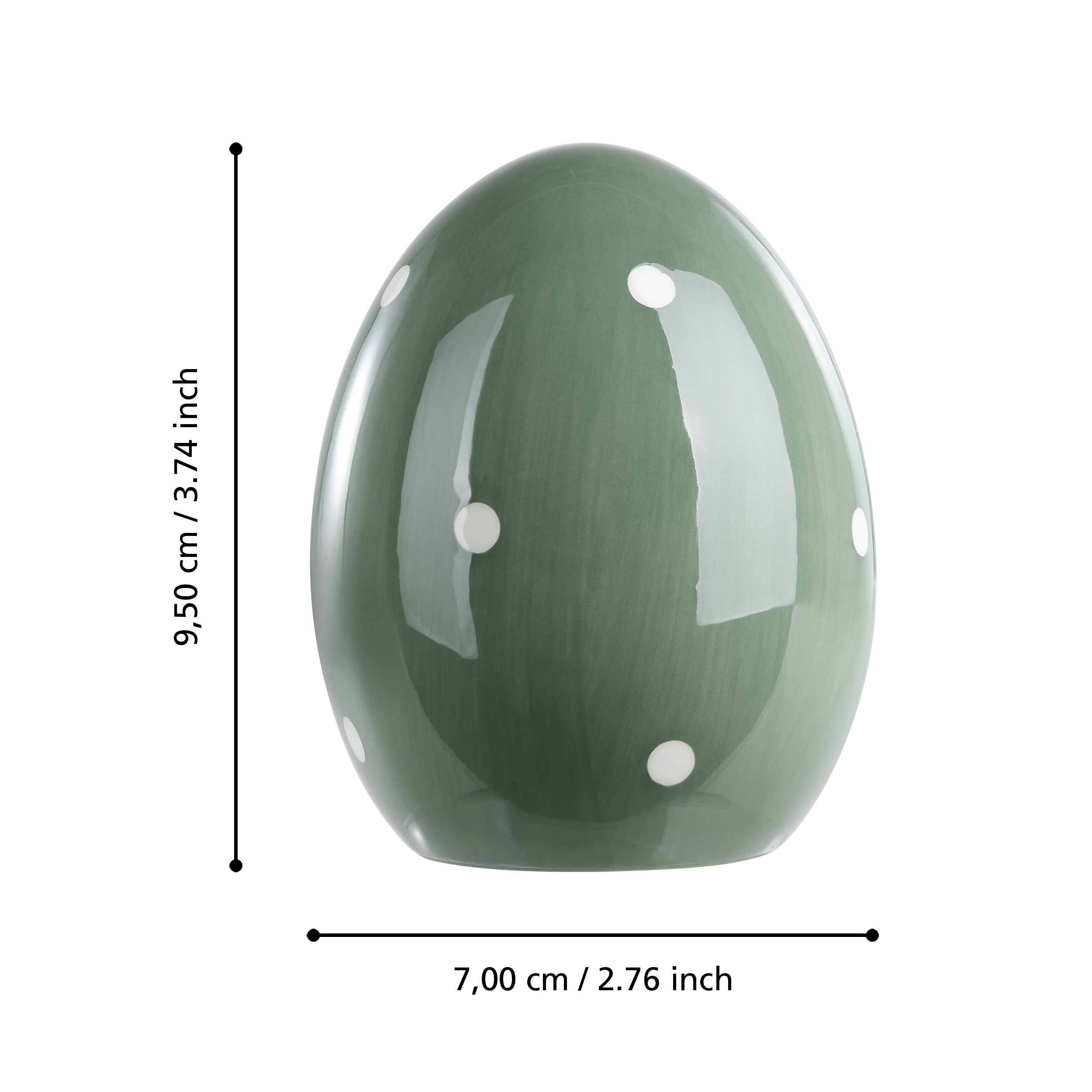 Set 8 Statuete Decorative SENDAYAN Egg