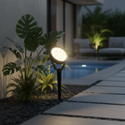 Spot LED Gradina Lollipop 9W Lumina Calda Negru