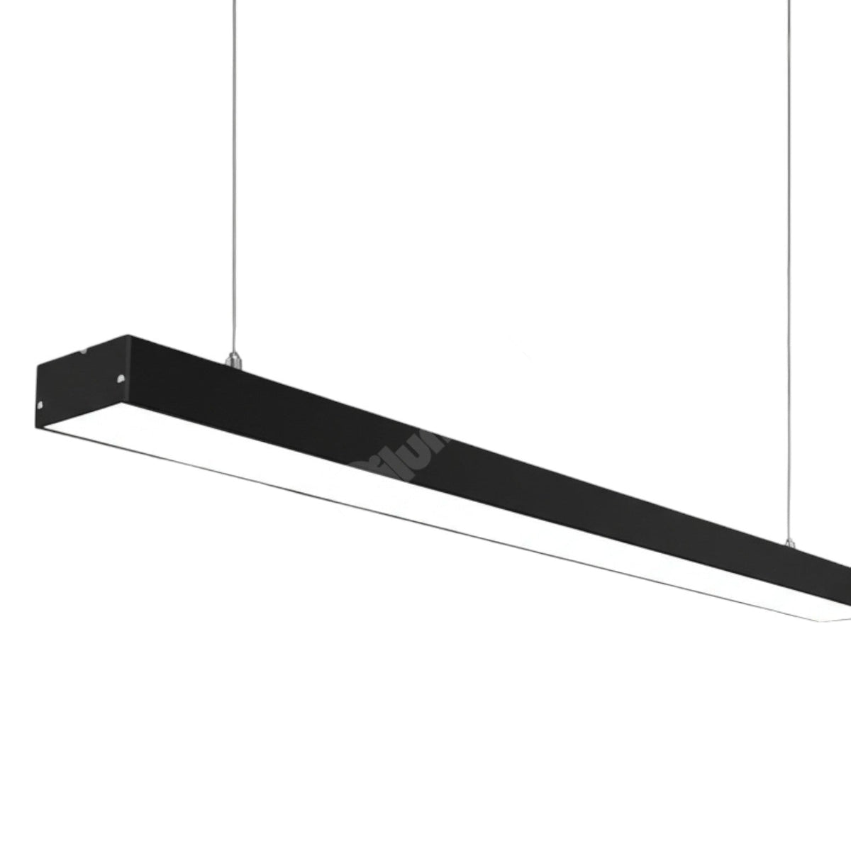 Corp Iluminat LED Liniar BRILLOX 45W 120cm Suspendat/Aplicat Negru