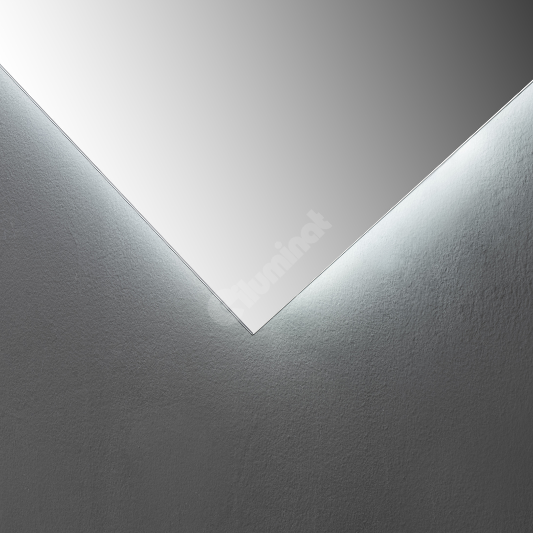 Oglinda LED FRAMELESS LYRA 80x90CM 3 Lumini si Touch