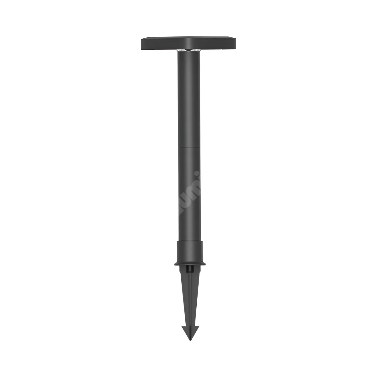 Stalpisor de Gradina cu Incarcare Solara si Senzor Spike Black IP65 47.5CM