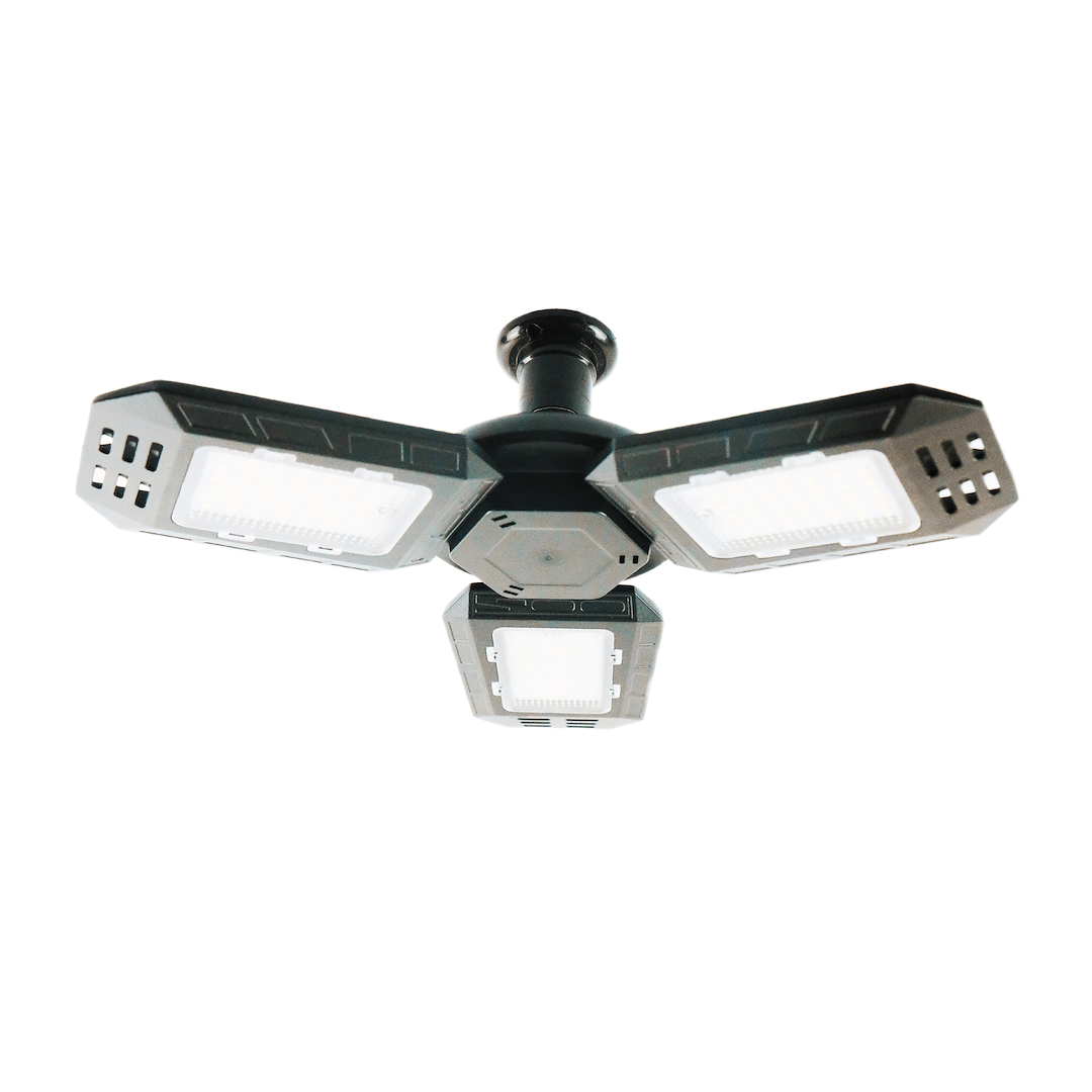 Bec LED E27 cu 3 Brate Pliabile 50W 4500lm