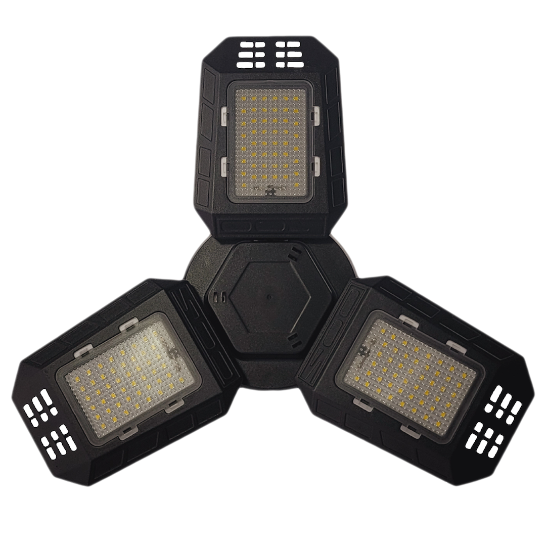 Bec LED E27 cu 3 Brate Pliabile 50W 4500lm