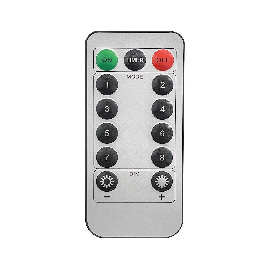 Instalatie LED Liniara 10 LED-uri 1M | 8 Moduri | Telecomanda | USB | 3000K