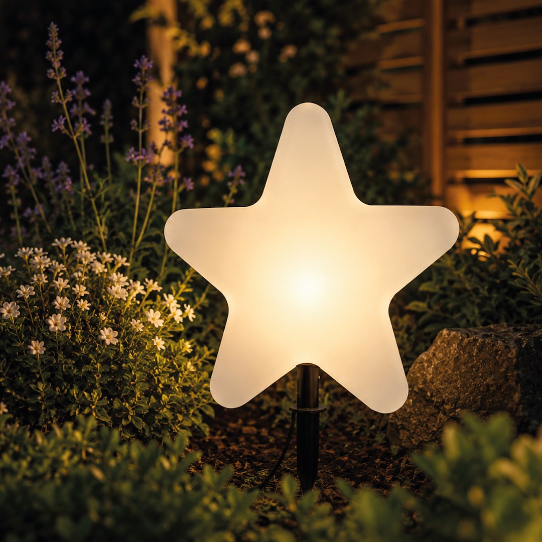 Stea Decorativa de Gradina Deco 30CM | 1xE27 | IP44