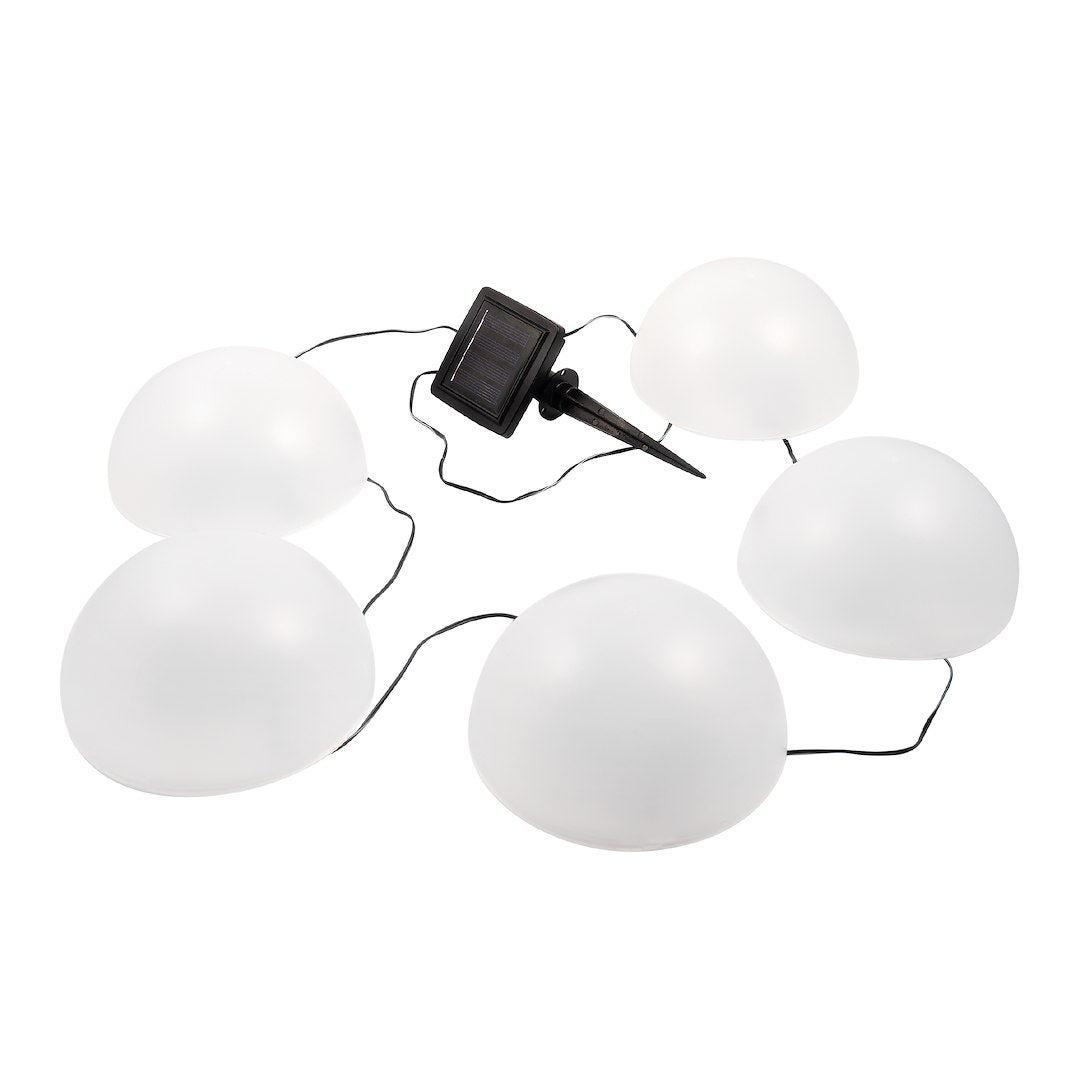 Lampa LED RGB Hemi cu Incarcare Solara Premium - Diverse Culori IP44