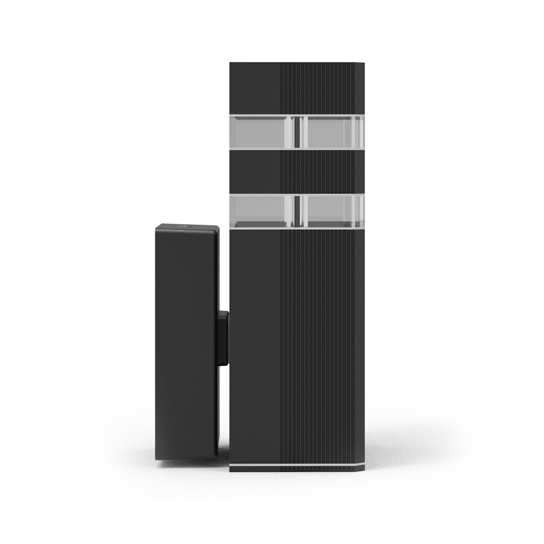 Aplica Exterior Vini Black Premium 1xGU10 IP54