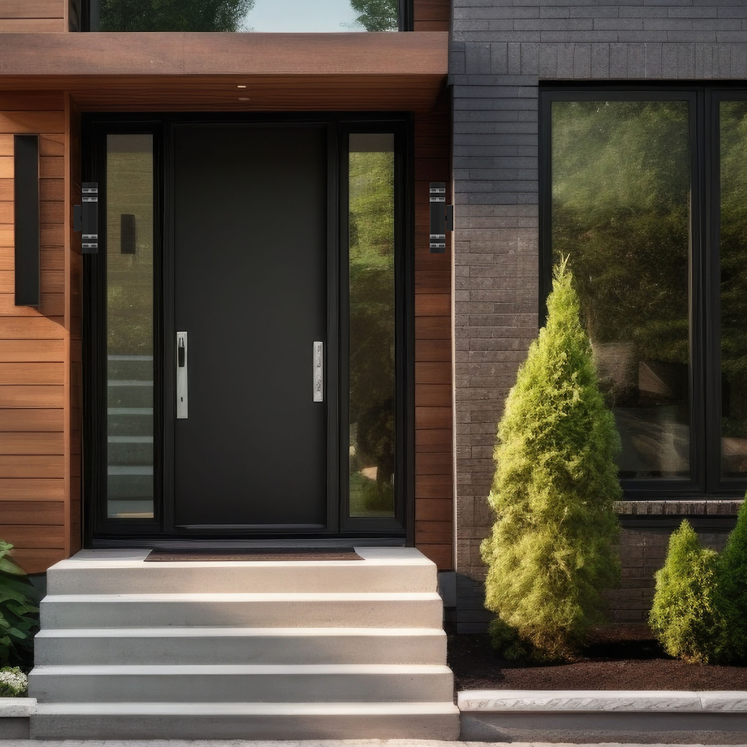Aplica Exterior Maxi Vini Black Premium 2xGU10 IP54