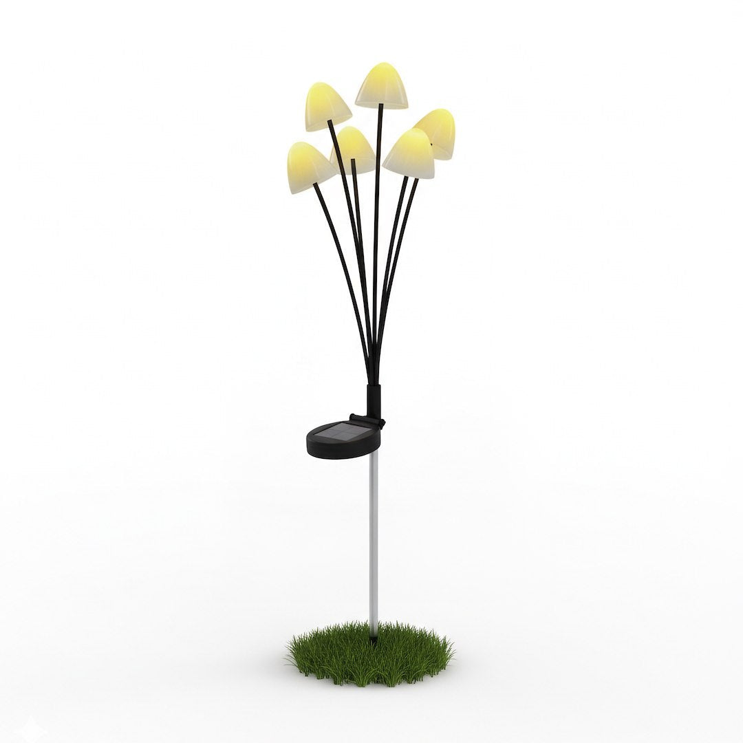 Lampa LED Mushroom cu Incarcare Solara Premium IP44