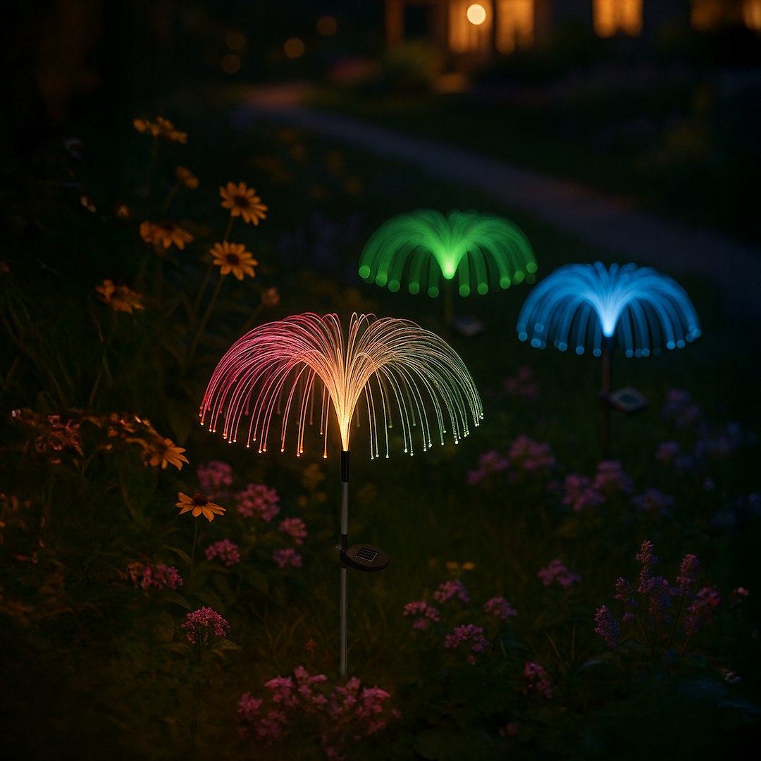 Set 2 x Lampa LED RGB Umbro cu Incarcare Solara Premium IP44