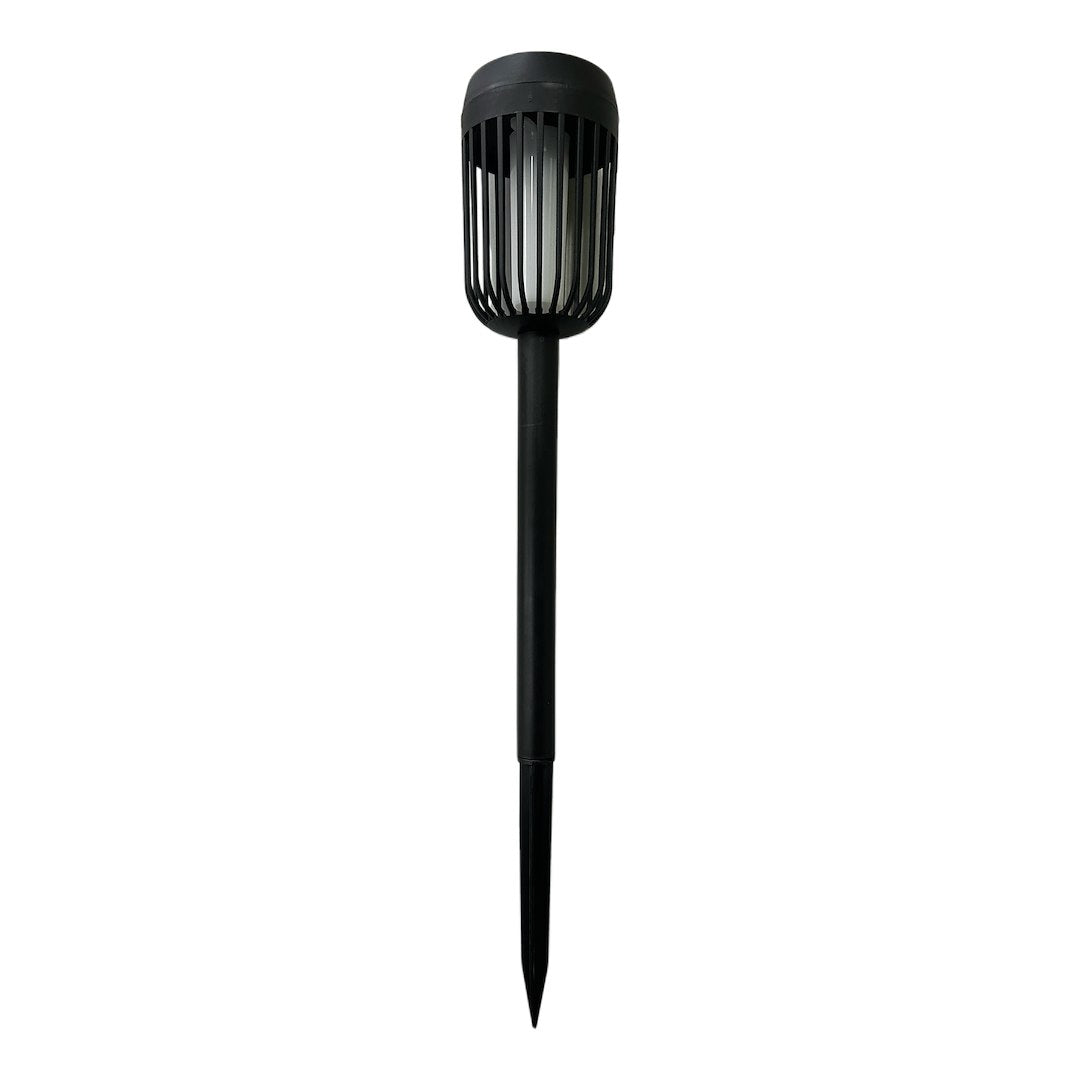 Stalp de Gradina Flame Flacara Dinamica cu Incarcare Solara 37CM Premium