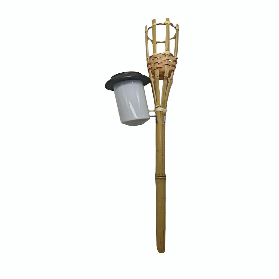 Stalp de Gradina Bambu cu Incarcare Solara 56CM Premium