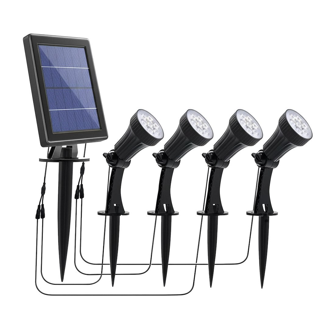 SET 4 x Lampa LED Bush cu Incarcare Solara 64CM Premium