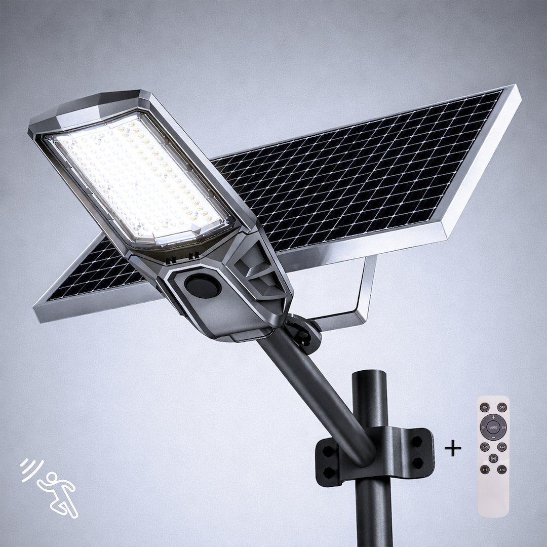 Lampa LED Solara Kobra cu Senzor Miscare IP44 Telecomanda