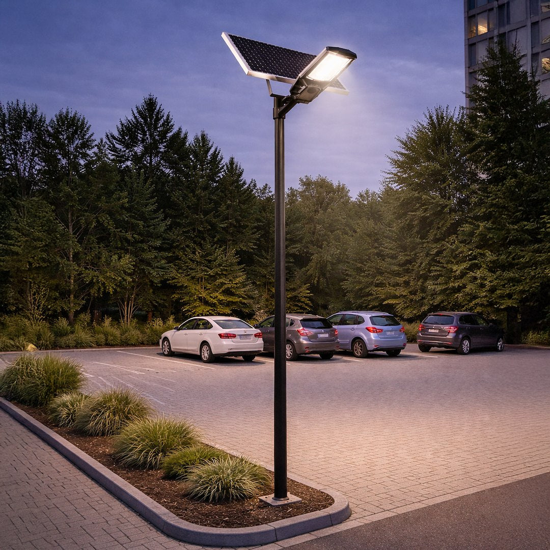 Lampa LED Solara Kobra cu Senzor Miscare IP44 Telecomanda