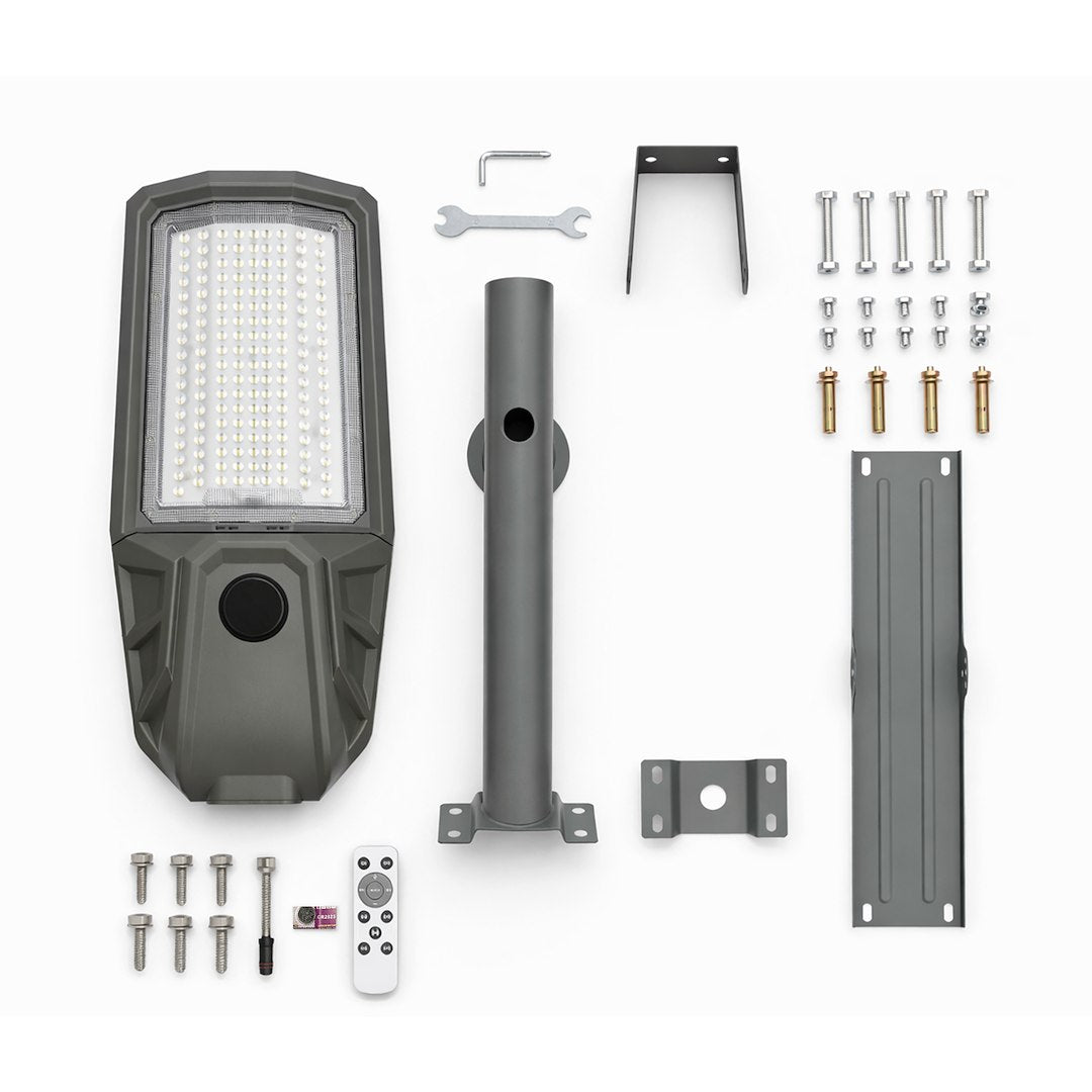Lampa LED Solara Kobra cu Senzor Miscare IP44 Telecomanda