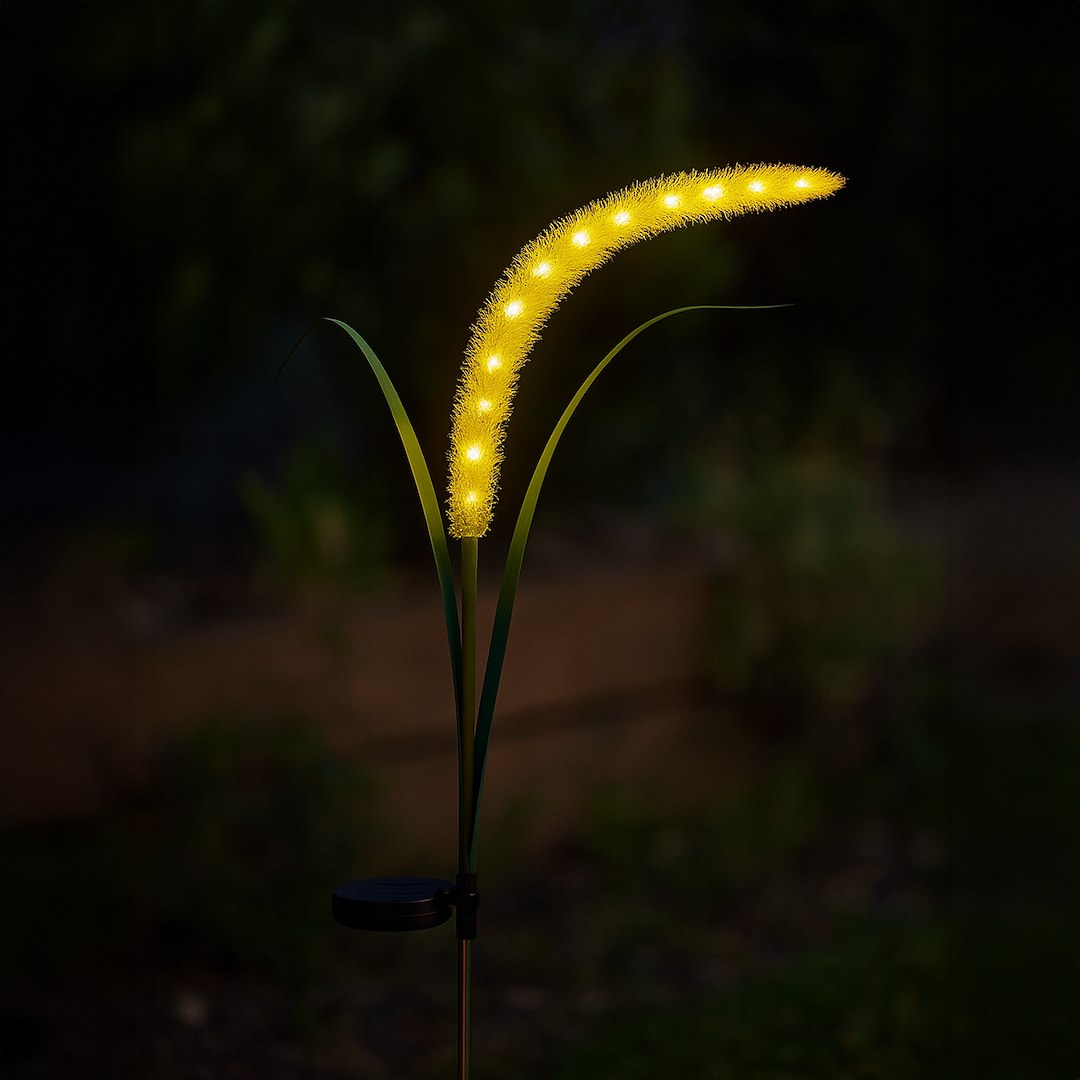 Stalp de Gradina Setaria cu Incarcare Solara 83CM Premium