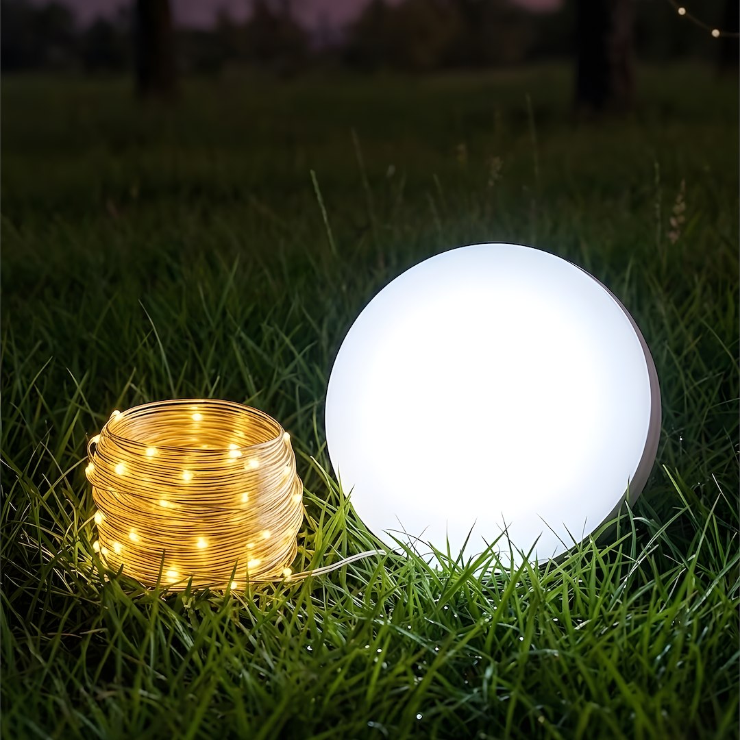 Glob LED Corda cu Incarcare Solara + 8m Wire Premium