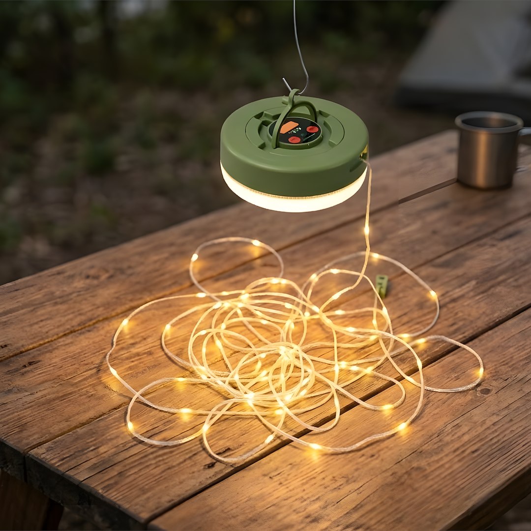 Glob LED Corda cu Incarcare Solara + 8m Wire Premium