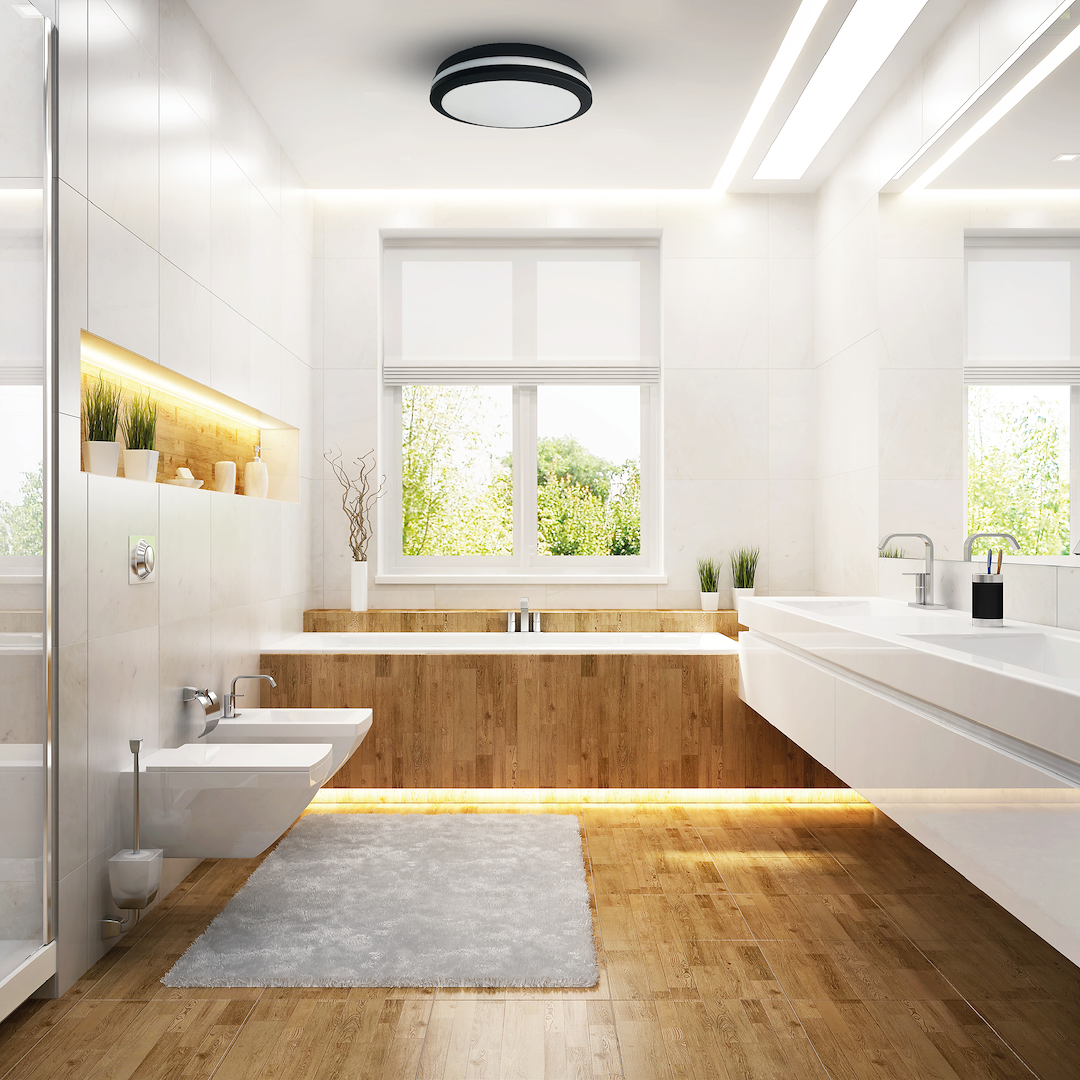 Plafonieră LED Marlon Rotunda Black Premium IP54