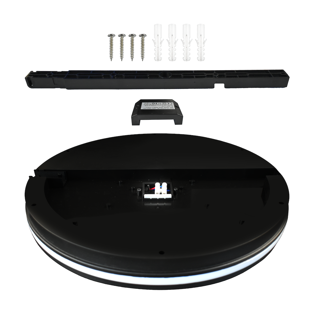 Plafonieră LED Marlon Rotunda Black Premium IP54