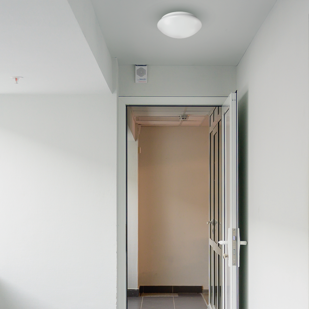 Plafonieră Fury Rotunda White Premium