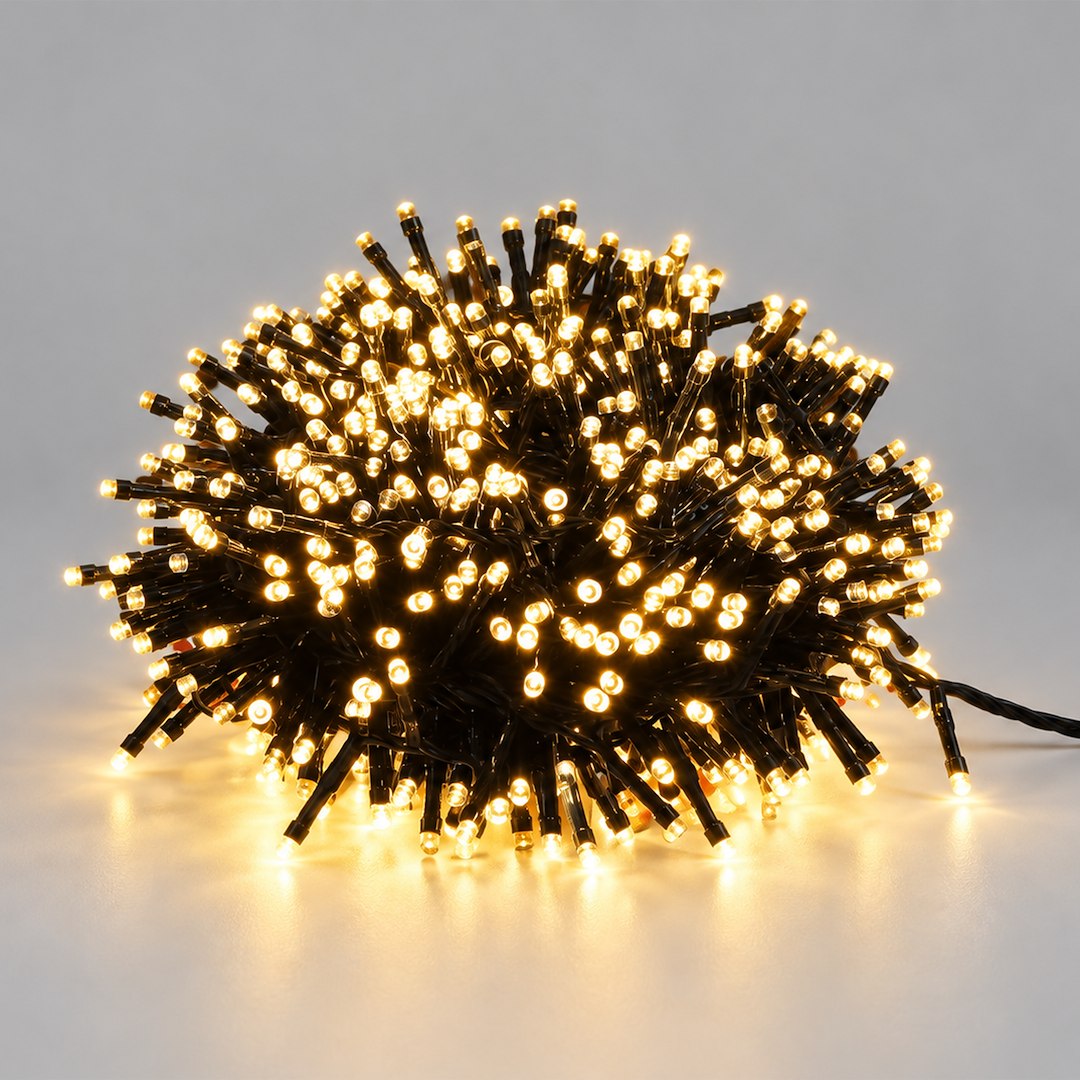 Instalatie LED Liniara 700 LED-uri 14M | 8 Moduri | 2500K | IP44
