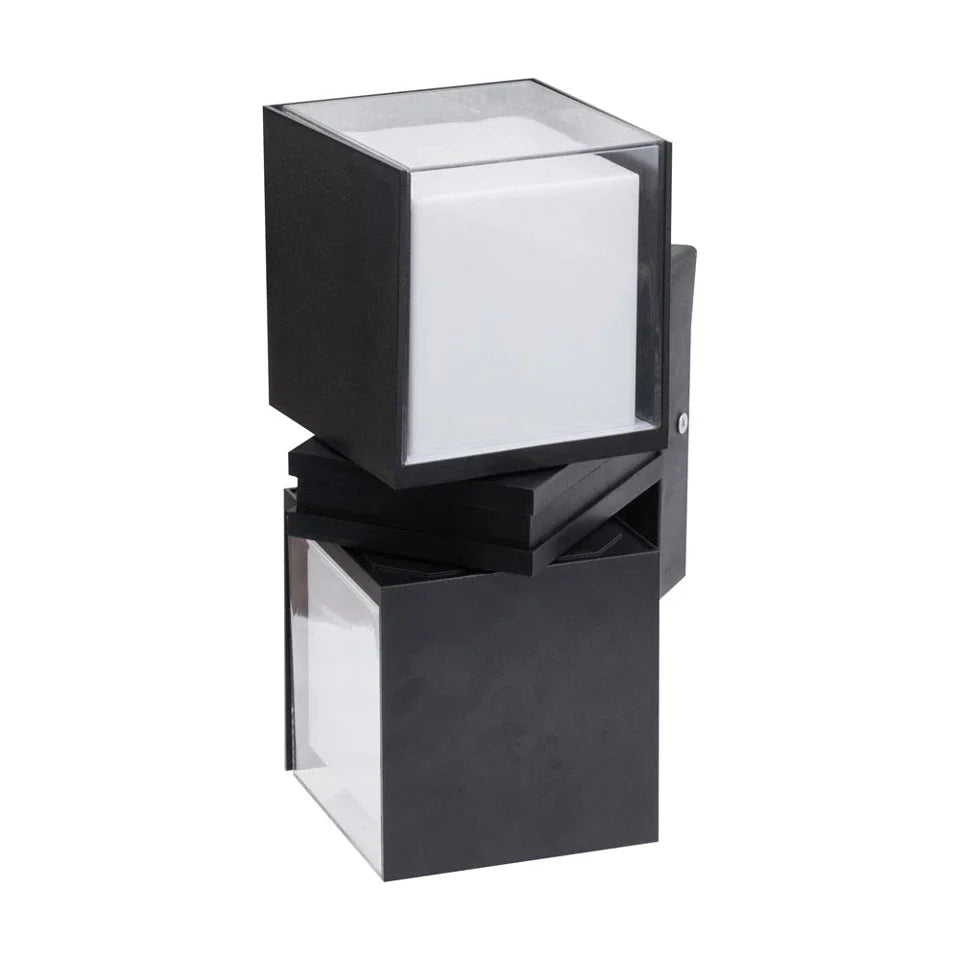 Aplica LED 18W Elan Black Reglabila Exterior IP65