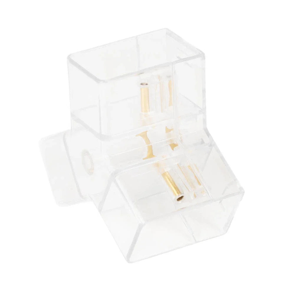 Conector in Forma Y pentru Corp Liniar Hexagonal LED T5
