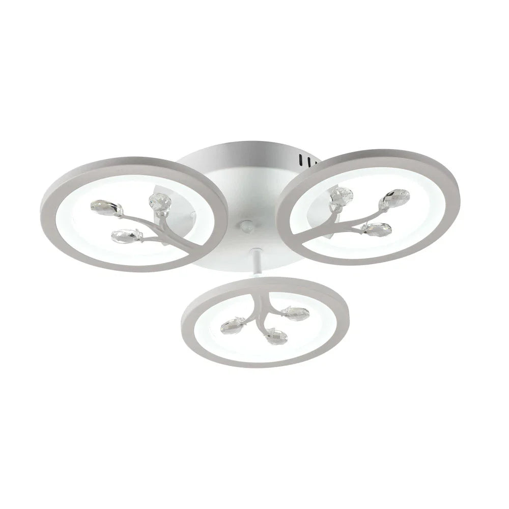 Lustra LED Mini LEAVES Echivalent 300W Telecomanda