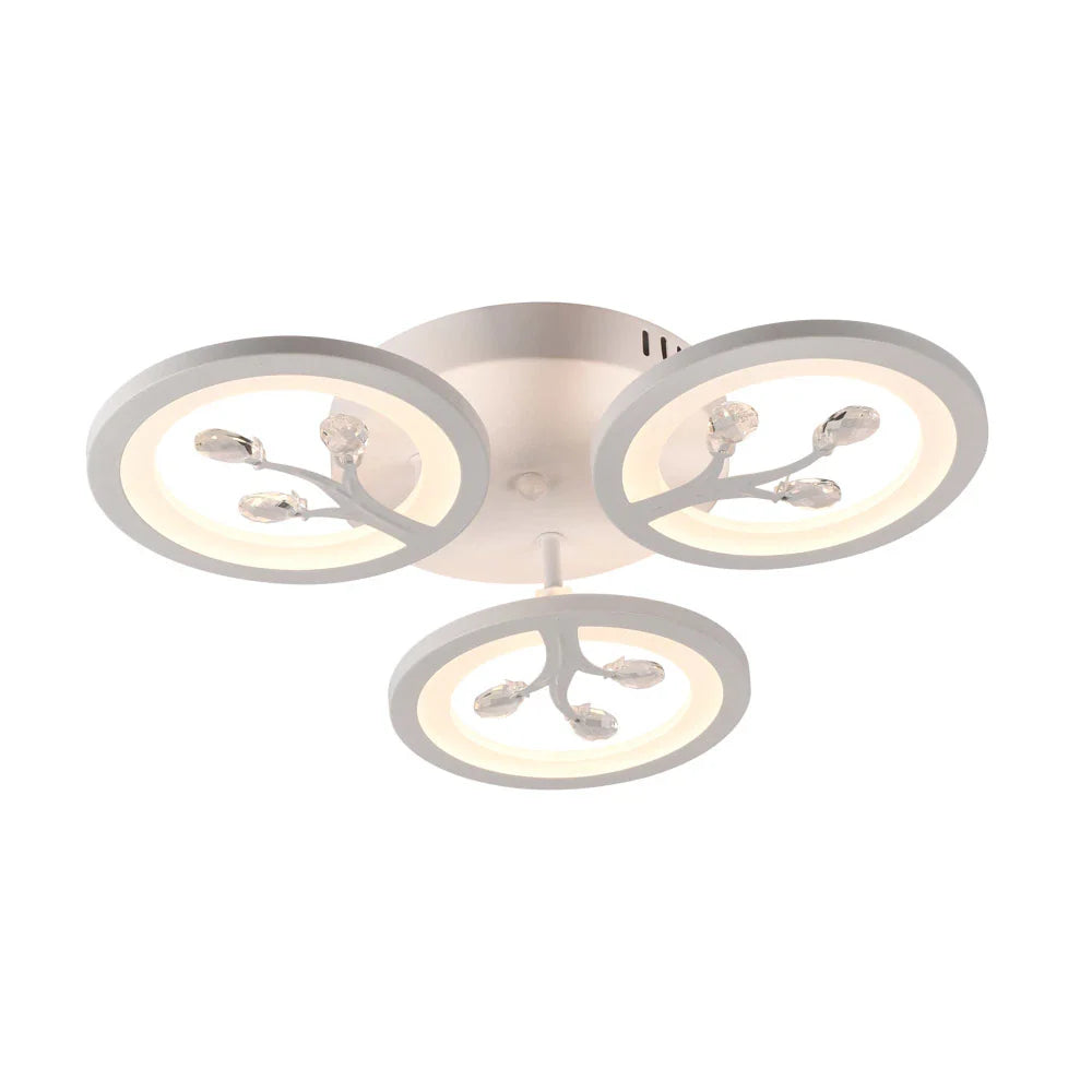 Lustra LED Mini LEAVES Echivalent 300W Telecomanda