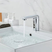 Baterie Lavoar Cu Senzor Finisaj Cromat