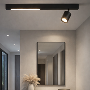 Lustra LED Magnet Black Premium cu 1 Spot Reglabil