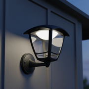 Aplica LED Exterior Tip Felinar MEPHISTO Black 23.2CM