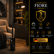 Lampadar LED Premium Fiore Black 145CM