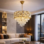 Candelabru Cristal Luxuria Gold Premium ⌀50CM