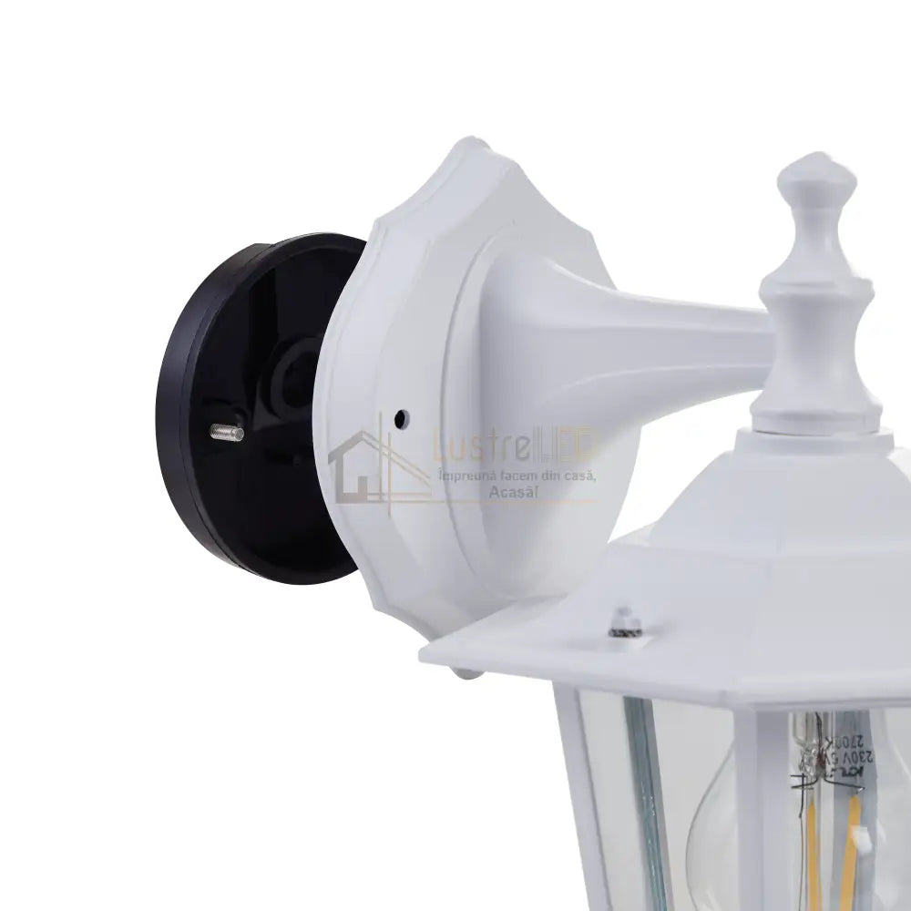 Felinar Alb LATERNA 5 Eglo Exterior lustreled.ro