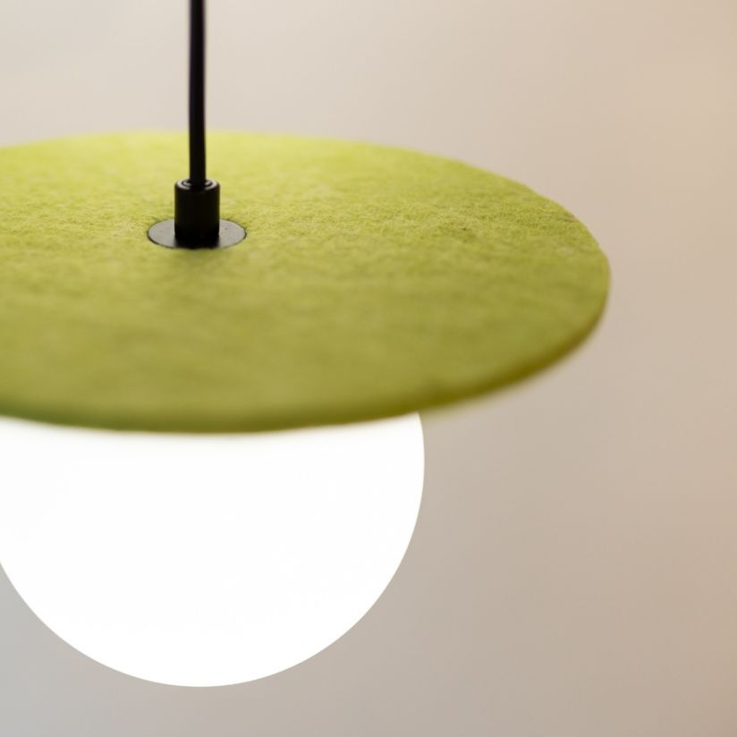 Pendul Modern Felt Verde 1 x E27
