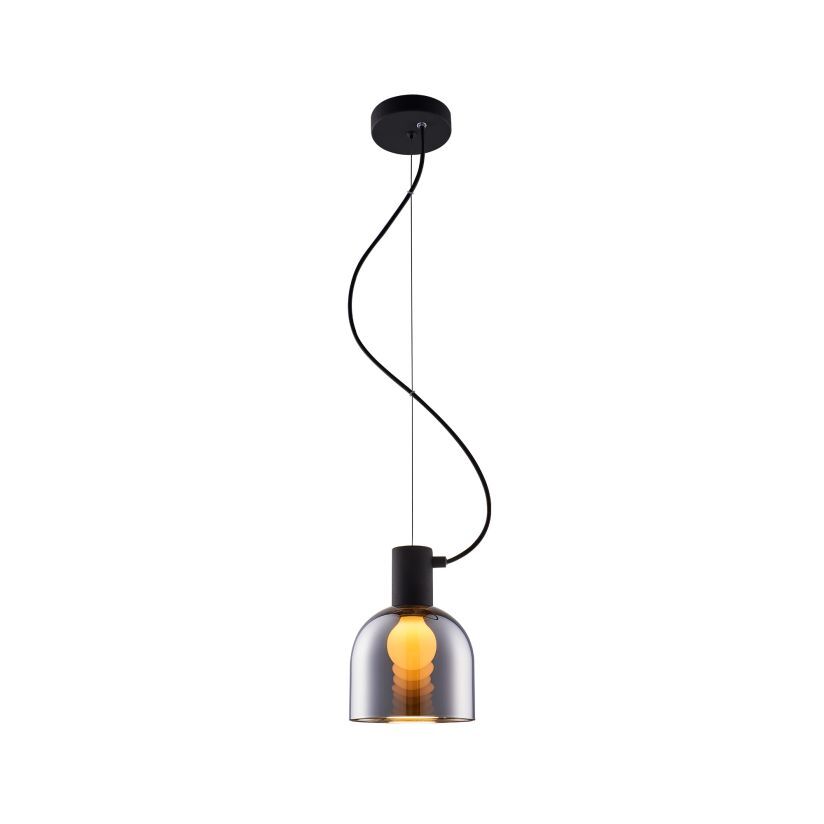 Pendul FIRE Unique 1xE27 Black&Crom