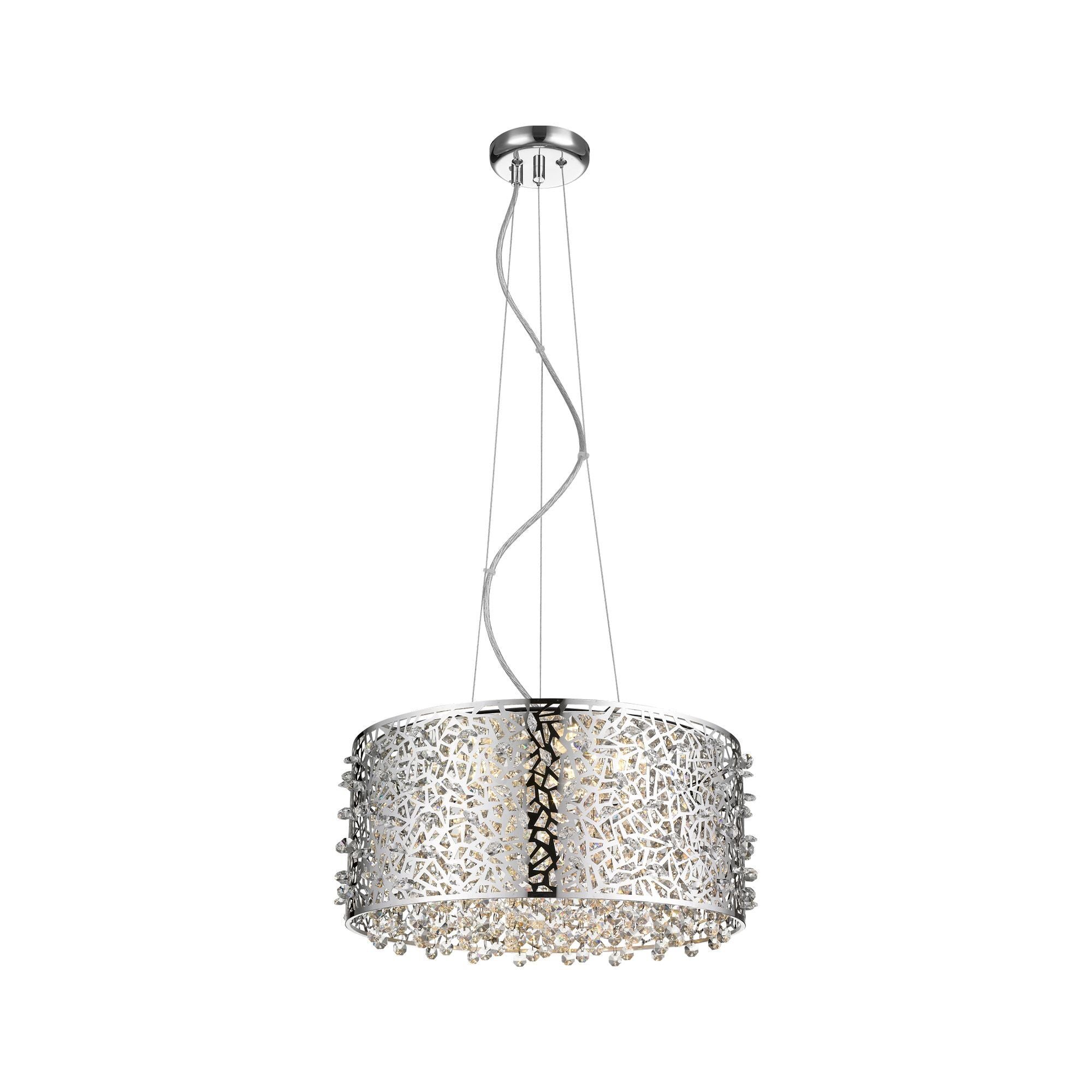 Candelabru LED FOREST Unique Crom Dimabil Echivalent 150W