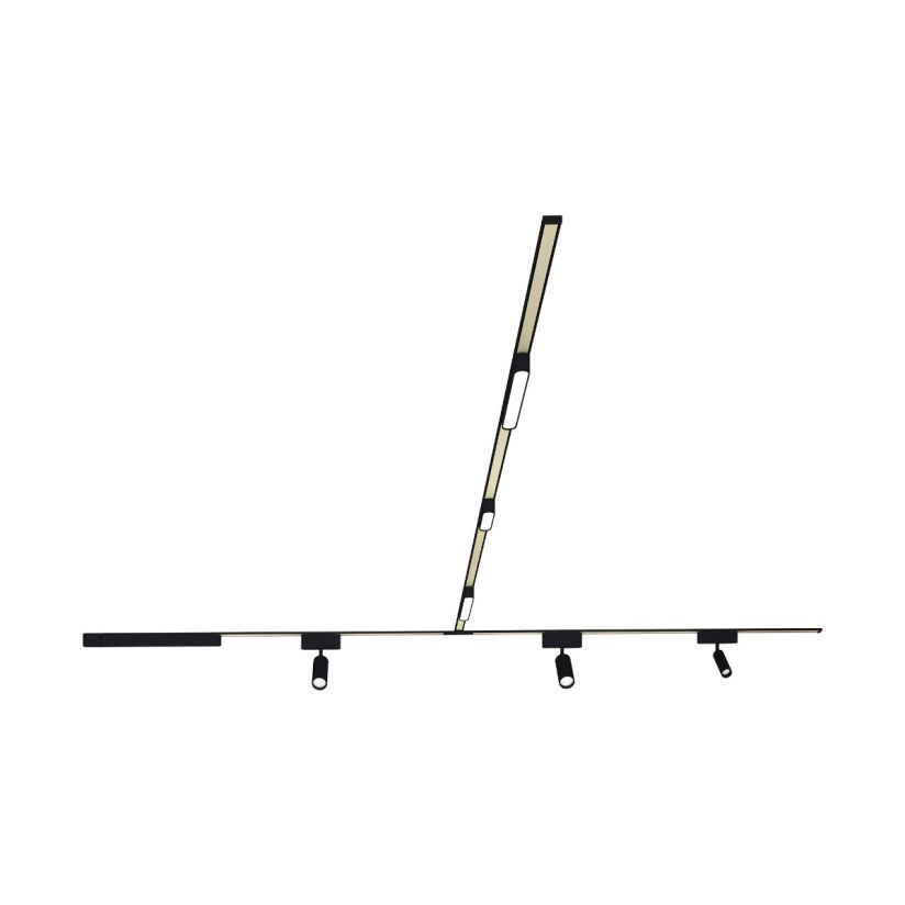 Sina Magnetica Urban Track Aplicata Slim 1M Negru Auriu