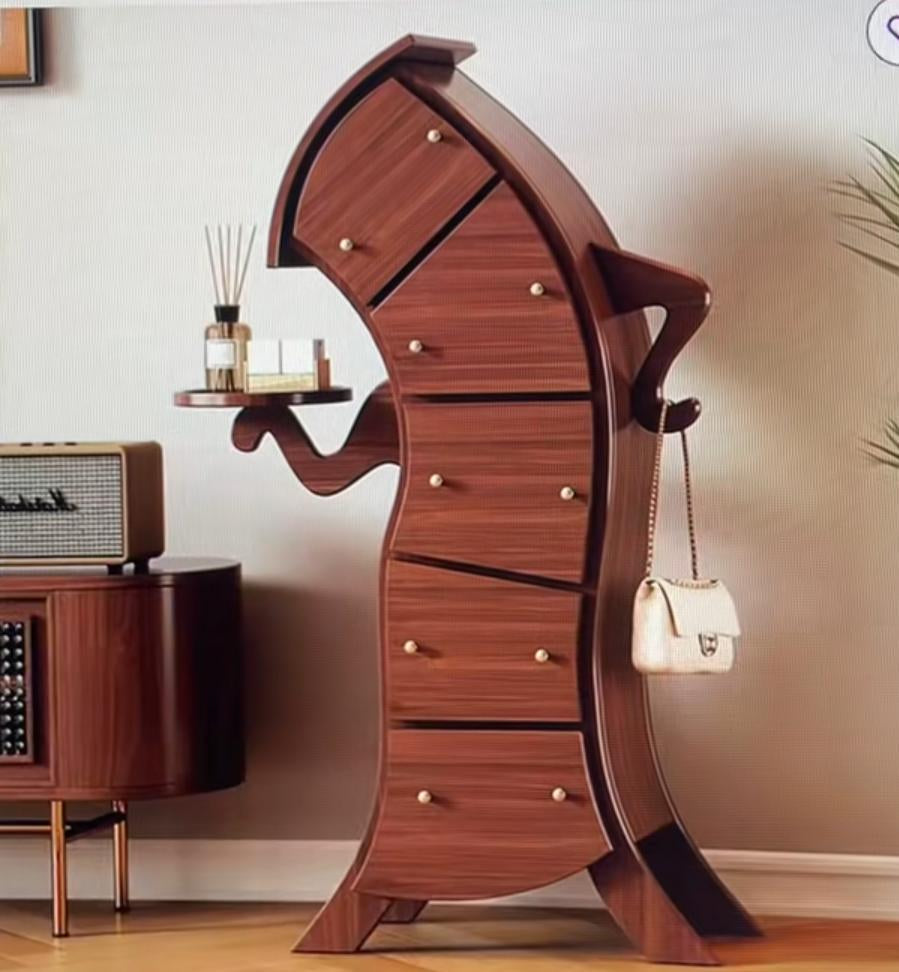 Dulap Artistic din Lemn Belle Madame