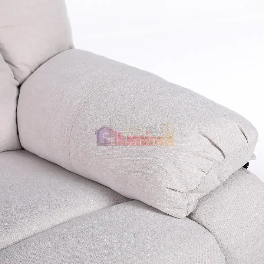 Fotoliu cu Masaj și Încălzire Recliner Electric Bej FOTOLIU CU MASAJ/RECLINER/INCALZIRE / Bej Chairs