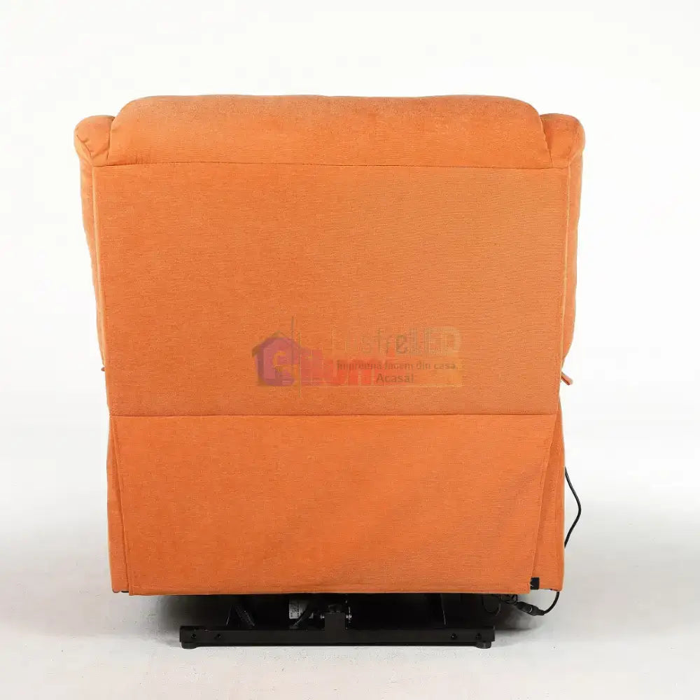 Fotoliu cu Masaj și Încălzire Recliner Electric Portocaliu FOTOLIU CU MASAJ/RECLINER/INCALZIRE / Portocaliu Chairs