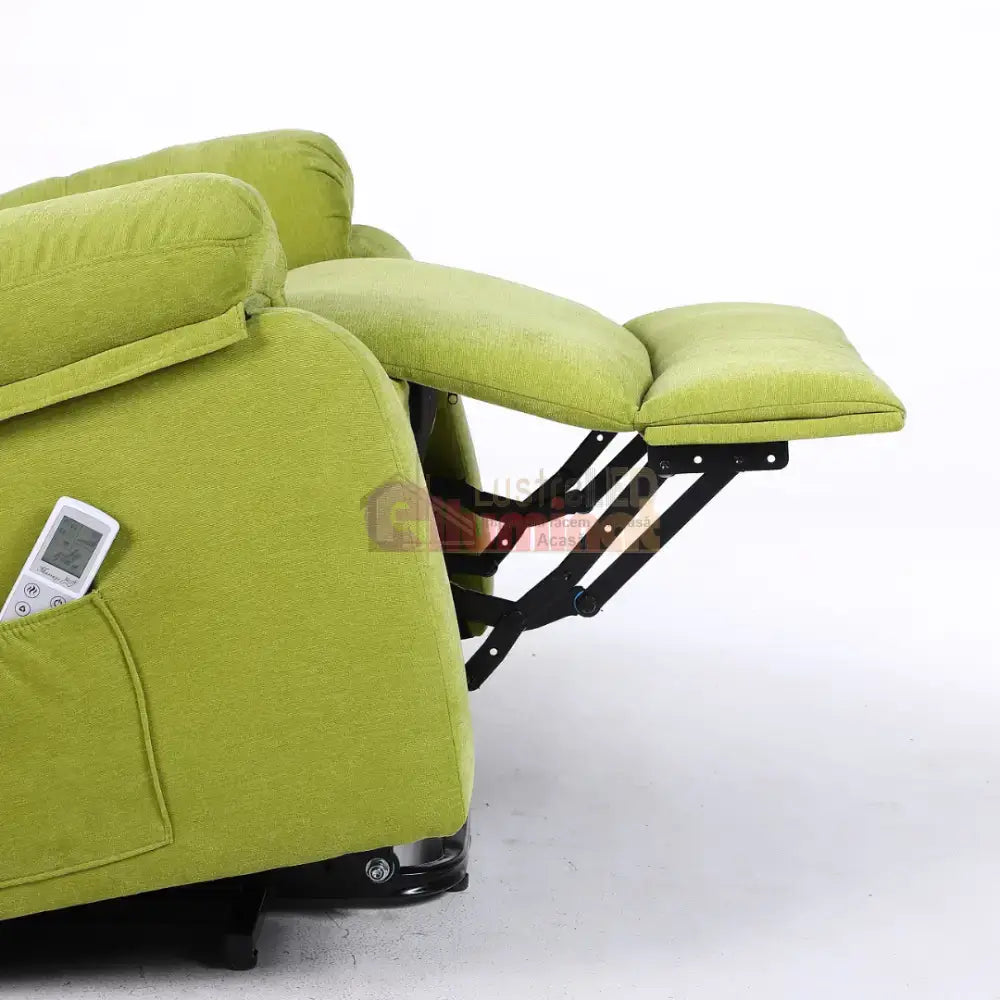 Fotoliu cu Masaj și Încălzire Recliner Electric Verde FOTOLIU CU MASAJ/RECLINER/INCALZIRE / VERDE Chairs