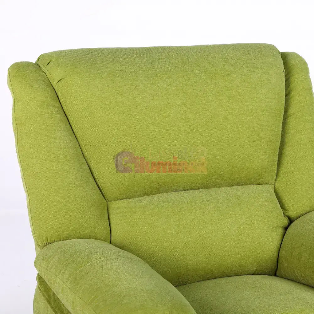 Fotoliu cu Masaj și Încălzire Recliner Electric Verde FOTOLIU CU MASAJ/RECLINER/INCALZIRE / VERDE Chairs