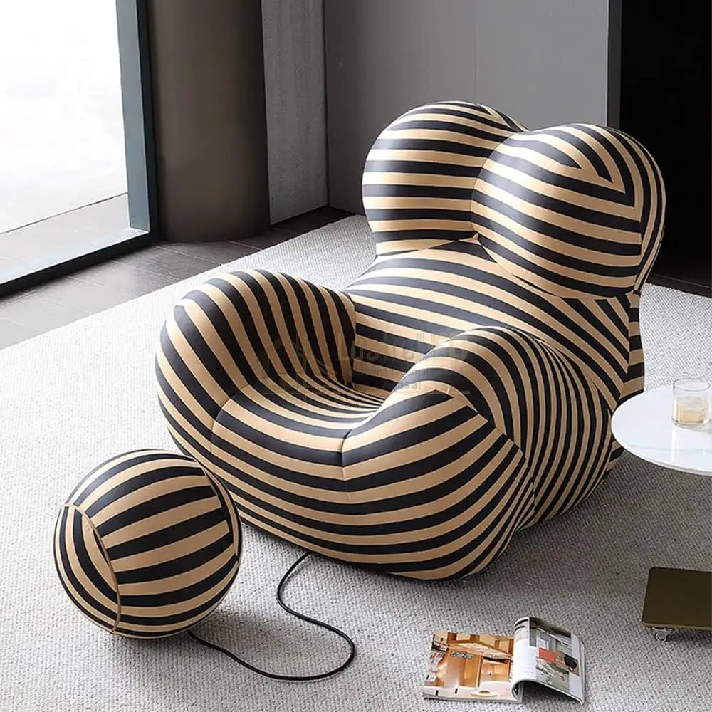 Fotoliu Premium Modern Kinetic Confort cu Suport pentru Picioare FOTOLIU / portocaliu-1 Chairs
