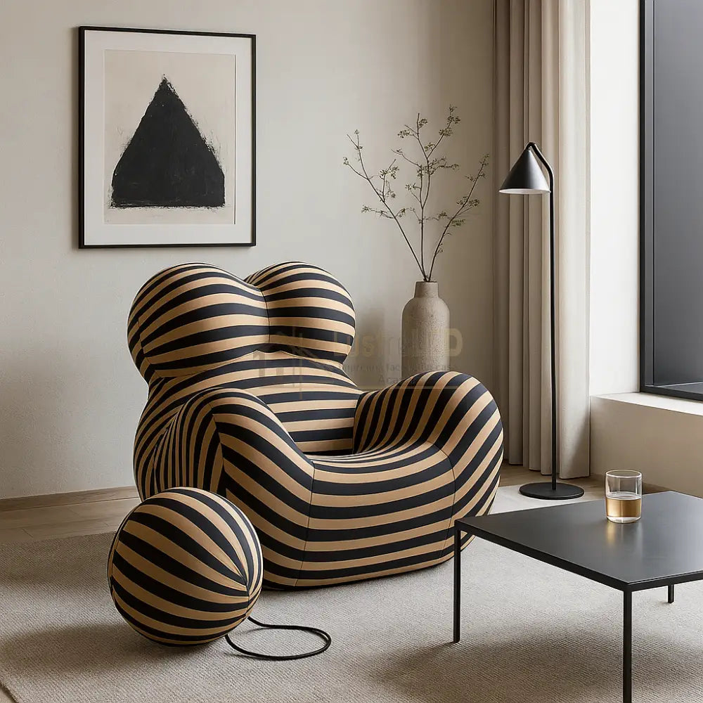 Fotoliu Premium Modern Kinetic Confort cu Suport pentru Picioare FOTOLIU / portocaliu-1 Chairs
