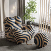 Fotoliu Premium Modern Kinetic Confort cu Suport pentru Picioare FOTOLIU / portocaliu-1 Chairs