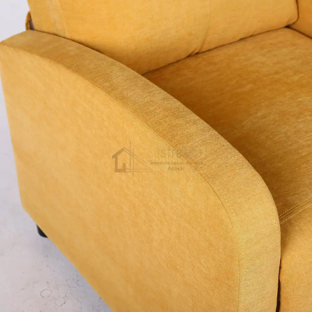 Fotoliu Recliner Stofa Galben FOTOLIU CU RECLINER / yellow Chairs